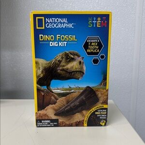 National Geographic Dino‎ Fossil Dig Kit - Yellow and Brown